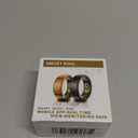 Vital Health Smart Ring for Women Black Vital Health Ring Smart Rings for Men with Fitness Tracking, Sleep Monitor, Activity Tracking, App (Size 11).