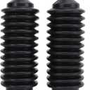 Steering Bellows boots kit 102565901 Replacement for 2004-up Club Car Precedent G/E Golf Carts Steering Box Assembly # 102288601, 103679701 Left and Right Sides