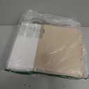 Extra Large Toy Storage Box with Lid, Collapsible Sturdy Toys Chest Storage Organizer Bin Basket with Divider for Kids, Boys, Girls, Closet, Playroom, Bedroom, Nursery, 40"X14"X16", Beige & White