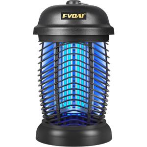 Bug Zapper Outdoor, Mosquito Zapper, Fly Zapper, Fly Traps, Mosquito Trap for Outdoor, 3 Prong Plug, ABS Plastic Outer
