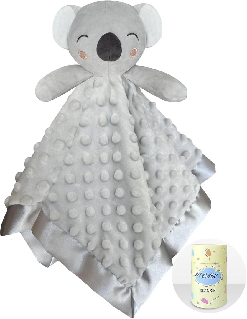 Baby Security Blanket, Soft Baby Lovey Toy Blanket for Boys and Girls, Snuggle Toy Lovie Newborn Gift, Unisex Baby Plush Koala 16 Inch