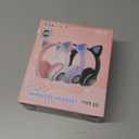 Kids Headphones for School, Bluetooth Wireless Headphones with Microphone for Kids Teens Adults, Cat Ear Headphones for Girls Women (Purple)