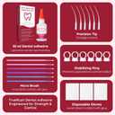 Dental Lab Instant Bonding Dental Glue for Dentures & Lab Tools - Fast-Setting in 15-60 Sec | Crack Repair & Gap Filling | Long-Lasting Hold (Days to Weeks) 1oz