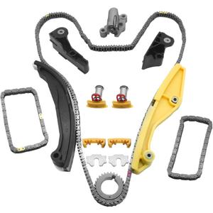 3.5L 3.7L 90738S Timing Chain Kit Fits for Ford Edge Explorer F-150 Flex Mustang Taurus 2011 2012 2013 2014 2015 2016 2017 2018 2019 V6 DOHC Naturally Aspirated