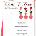 Funny Valentines Day Card for Husband Wife, Sweet Valentine's Day Card Gifts for Him Her, Cute Vday Cards for Women Men Boyfriend Girlfriend (216)