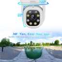 (2026 Update) 5MP PT Wireless Security Camera System with AI Human Tracking, Dual-Band 2.4G&5G WiFi, 2-Way Audio, No Monthly Fee, Outdoor Home Security Kit