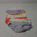 Women's Cotton Underwear High Waisted Tummy Control Soft Stretch Briefs Full Coverage Panties 4 Pack, L