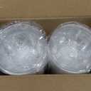 100 Pack 9 oz Clear Plastic Cups, Sturdy & Food Safe Disposable Plastic Cups for Wine Cocktail Punch