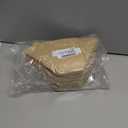 2 x #4 Cone Coffee Filters, 100 Count, 8-12 Cup, Unbleached Natural Paper, No Blowout, Disposable for Pour Over and Drip Coffee Maker