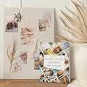 Inspirational Vision Board Kit – Complete Set with Vision Board Book & Felt Board, Motivational Pictures & Quotes to Map Your Goals & Dreams - The Perfect Supplies to Visualize Goal Setting & Success