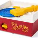 Fisher Price Classics - Record Player - Retro, Tactile Interactive Retro Toy for Kids, Girls, Boys, Toddlers, Baby, Preeschooler, Unisex 18 Months +