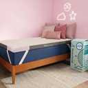 Sleepyhead Twin XL 3 Inch Mattress Topper Super, Thick Cooling Gel & Copper-Infused Memory Foam for College Dorm, Pressure Relief, Removable Washable Cover, CertiPUR-US Certified (XL Twin 3")
