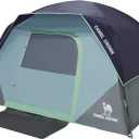CAMEL CROWN Tents for Camping 4 Person Waterproof Quick Setup Folding Outdoor Backpacking Tents 4 People Family Hiking (Navy Blue)