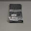 100Pcs 6x9 Inch Smell Proof Bags Stand Up Pouches Resealable Mylar Clear Bags with Window and Zipper Food Storage Coffee Snacks Baked Food Packaging for Small Business (Black)