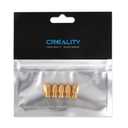 Official Creality 3D Printer Ender 3 0.4mm 5PCS Brass Hotend Nozzles for Ender 3/Ender 3 V2/Ender 3 Pro/Ender 3 Max/Ender 5 Series and CR 10 Series