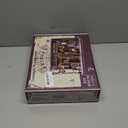 Kisoy DIY Miniature House Kit, Tiny House Building Kit with Furniture and LED Light for Adults and Teens, DIY Mini House Craft Kit, Decorations/Gifts for Family and Friends (Vintage Coffee Shop)