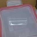 Pyrex Freshlock (5-Pack, 4 Cup) Glass Food Storage Containers Set, Airtight & Leakproof Plastic Locking Lids BPA-Free, Meal Prep Containers Set, Freezer Dishwasher Microwave Safe