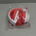 iClever HS19 Kids Headphones with Microphone, 74/85dBA Volume Limiter - Shareport - Over Ear Stereo Headphones for Kids Boys Girls, Foldable 3.5mm Jack Wired Headphone for iPad/School/Travel, White