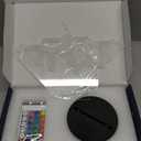 Airplane Night Light, 3D LED Optical Illusion Lamp with Remote Control and Timer, Christmas and Birthday Gift for Men, Boys and Kids (Customized)