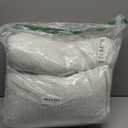 8-Piece Premium Towel Set for Bathroom|2 Oversized Large Bath Sheet,2 Hand Towels,4 Washcloths|Soft Cozy Highly Absorbent Fast Dry Microfiber Shower Towel Set for Hotel Bathroom Essentials,Green White