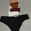 Knowyou Cotton Underwear for Women Cheeky Bikini Womens Underwear Pack Sexy Lace Wasit Hipster Brief Panties for Ladies, PCS 6, M