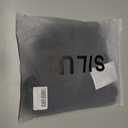 SILUI Women's Mock Neck Ribbed Knit Sexy Double High Slit Dress Plus Size 2025 Fall Going Out Long Midi Dresses (Black, XXL)