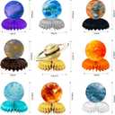 2 x 9 Pcs Space Centerpieces Solar System Birthday Decorations Space Themed Party Decorations Space Birthday Decorations
