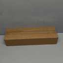 RELBRO Coat Rack Wall Mount, 16.7 Inch Wooden Wall Coat Hanger with 5 Triple Hooks, No Assembly, Brown, 2 Pcs