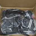 ZELUS Weighted Vest,12lb Weight Vest with Reflective Stripe for Workout, Strength Training, Running, Fitness, Muscle Building, Weight Loss, Weightlifting (Black)