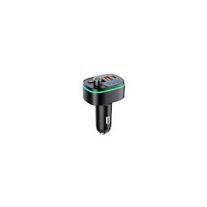 ZGear FM Transmitter & Fast Charging Car Charger - 12 watt 2.4 amp Aux & USBport