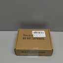 102mm (4") Center to Center Matte Black Stainless Steel Cabinet Handles 10 Pack - Kitchen Drawer Pulls & Dresser Knobs, Durable Cabinet Hardware