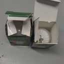 Enhon 2W LED Globe Bulb, Automatic Color Changing Red/Green/White Every 6s, G70 E26 Base, Energy-Saving Decorative Light for Christmas, Holiday Party, Porch, Indoor & Outdoor Decor (2 Pack)