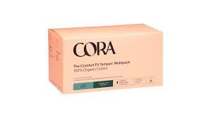 CORA Organic Applicator Free Tampon Multipack Super+ 54 