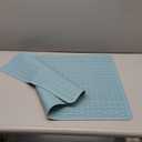 Stove Top Cover for Electric Stove - Silicone Stove Mat for Glass Top, Glass Cooktop Protector, XL Dish Drying Mats For Kitchen,Oven Covers for Electric Stove (Aqua,30 x 21)