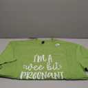 I'm A Wee Bit Pregnant Irish St Patricks Pregnancy Reveal T-Shirt, 2XL