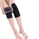 Men Women Thermal Fleece Lined Knee Brace Cashmere Wool Knee Warmer Leg Warmers Winter Thermal Knee Sleeves for Rheumatic Arthritis Pain Relief Thickened Warm Knee Wrap Pads for Skiing Cycling Running