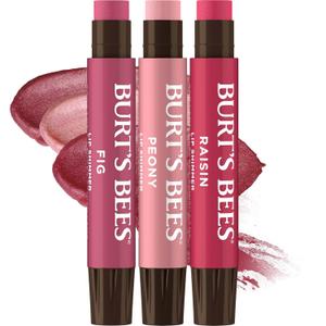 Burt's Bees Lip Shimmer Nude Collection, Tinted Lip Balm Stick, Moisturizing for All Day Hydration with Natural Glowy Pigmented Finish & Buildable Color, 1 Tube
