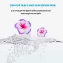 DOITOOL Pedicure Toe Separators Soft Silicone Toe Spacers Reusable Nail Art Dividers for Home Spa Foot Care and Manicure