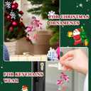 2 x Flamingo Ornaments Pink Flamingo Gifts for Women Hanging for Christmas Tree Decorations Clearance Keepasake