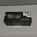 AI Smart Glasses with Voice Assistant, 8MP HD Camera Glasses, 1080P Video Recording Sunglasses, Dual Core Chip Noise Reduction, RealTime Translation, Interchangeable Blue Light & UV Protection Lenses