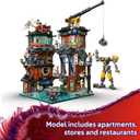 LEGO NINJAGO City Workshops Building Toy - Ninja Set for Boys & Girls, Ages 14+ - Gift for Teens - Includes 10 Minifigures and a Mech - for Play and Display - 71837