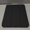 iMieet iPad (A16) Case/iPad 10th Generation Case [11-Inch 2025/10.9 Inch 2022] with Pencil Holder, Trifold Stand Smart Cover with Soft TPU Back,Auto Wake/Sleep(Black)