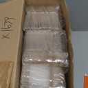 Patelai 300 Pack Gold Glitter Dessert Cups with Spoons Plastic Parfait Cups with Gold Powder for Party Include Disposable 6oz Round and 5oz Square for Ice Cream Pudding Fruit Wedding Bridal Shower