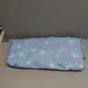 inhand Cooling Blanket Queen Size (90"x90") - Cooled Blankets for Hot Sleepers Lightweight Breathable Summer Blanket for Sleeping Night Sweats to Keep Cool in The Heat -Light Blue