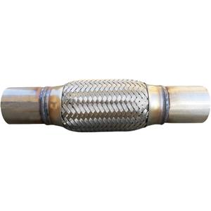 Exhaust Flex Pipe 1.75"X6"/10" Universal Type 100% Stainless Steel For Heavy Duty and Cars