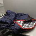 REDCAMP Cotton Flannel Sleeping Bag for Camping Backpacking, Adults Cold Weather Envelope Sleeping Bags with 2/3/4/6lbs Filling