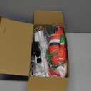 Christmas Decorations LED Ladder Lights with Climbing Santa Claus, 10ft Outdoor Christmas Decorative Lights - 8 Modes Xmas Lights Tree for Home Holiday Wall Window Xmas Decor (Warm White)