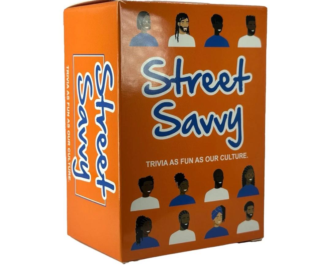 Kinfolk Street Savvy Vibrant Hood Trivia Game Featuring 100 Engaging Cards, Celebrate Black Culture, Spark Lively Debates, and Turn Ordinary Gatherings into Epic Adventures