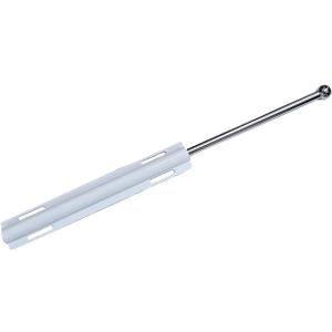 12" Valet Rod Standard for Closet (White)