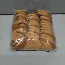 Suclain 48 Pcs Velour Triangle Powder Puff Soft Velour Makeup Puff for Face Powder Makeup Triangle Sponges for Wet and Dry Cosmetic Foundation Loose Mineral Body Tool(Brown)